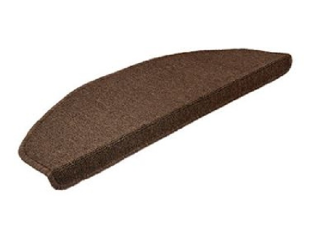 Коврик на ступеньку 25*65 см коричневый VORTEX 27001